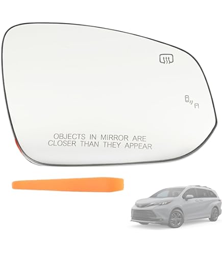 Amazon.com: Passenger Side Mirror for Toyota Sienna 2021-2025 with